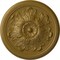 Ekena Millwork Legacy Acanthus Ceiling Medallion (Fits Canopies up to 3 1/2"), Hand-Painted Gold, 12 3/4"OD x 7/8"P CM12LEGLS - alternate 1
